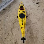 Жовтий каяк SeaBird Expedition HV зверху ззаду