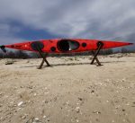 Каяк SeaBird XP 507 на фоні пляжу, вид зверху
